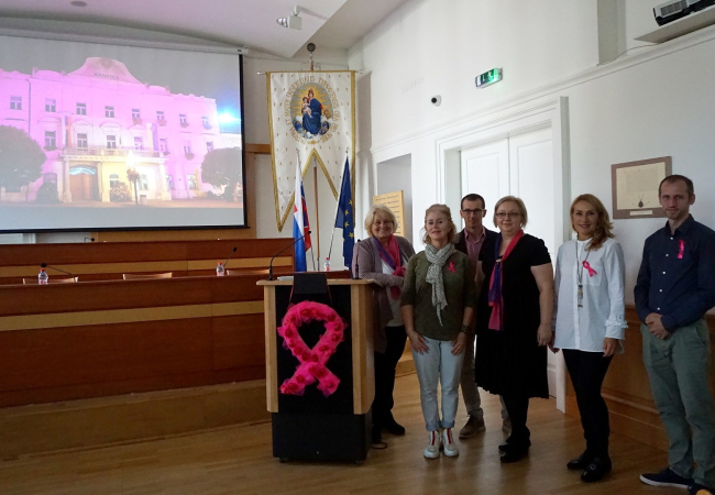 Ružový október v Trnave – mesiac zvyšovania povedomia o rakovine prsníka
