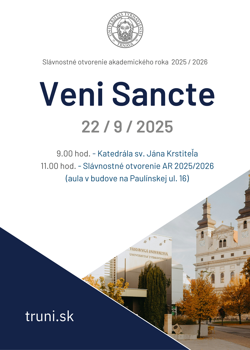 Veni Sancte 2025