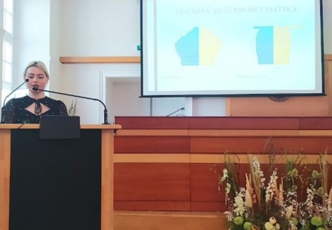 Prezentácia prác študentskej vedecko-odbornej činnosti ar 2024/25