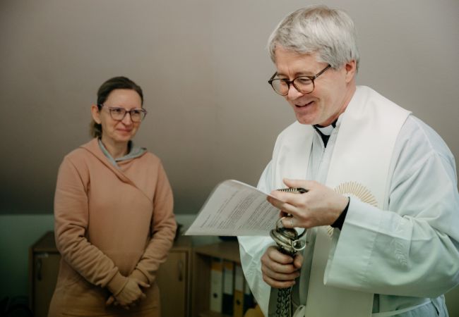 Požehnanie priestorov Fakulty zdravotníctva a sociálnej práce na Trnavskej univerzite