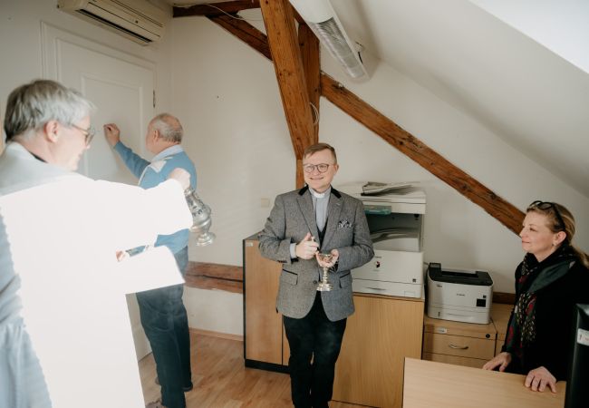 Požehnanie priestorov Fakulty zdravotníctva a sociálnej práce na Trnavskej univerzite