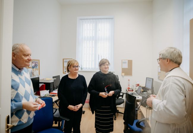 Požehnanie priestorov Fakulty zdravotníctva a sociálnej práce na Trnavskej univerzite