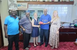 Prijatie na najvyšších miestach Pwani University, Kilifi, Keňa