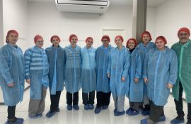 Exkurzia študentov verejného zdravotníctva v potravinárskom podniku