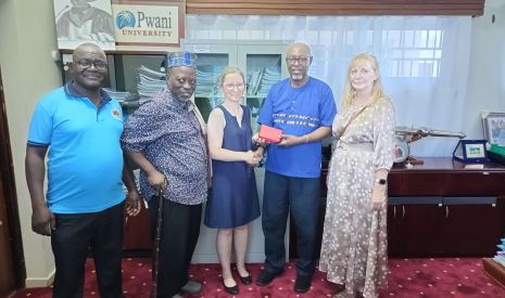 Prijatie na najvyšších miestach Pwani University, Kilifi, Keňa