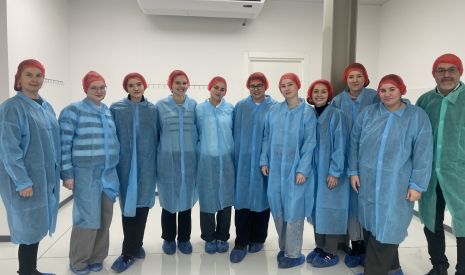 Exkurzia študentov verejného zdravotníctva v potravinárskom podniku