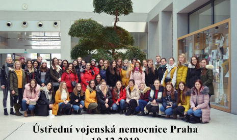 Návšteva Ústrednej vojenskej nemocnici a Fakultnej nemocnici Motol v Prahe