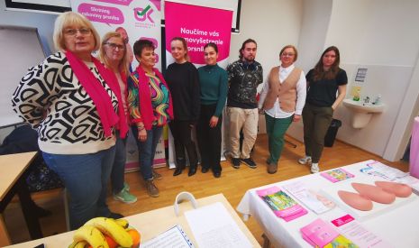 Školenie dobrovoľníkov v  „Projekte vzdelávania študentov na podporu šírenia informácií o význame a dôležitosti prevencie a OnkoKontroly“