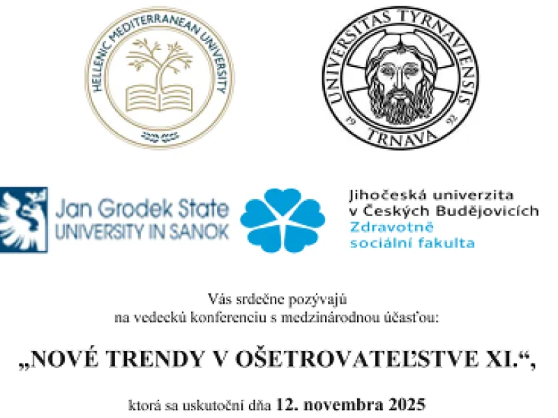 NOVÉ TRENDY V OŠETROVATEĽSTVE XI.
