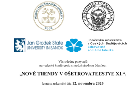 NOVÉ TRENDY V OŠETROVATEĽSTVE XI.