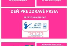 BREAST HEALTH DAY -  Európsky deň pre zdravé prsia na Fakulte zdravotníctva a sociálnej práce